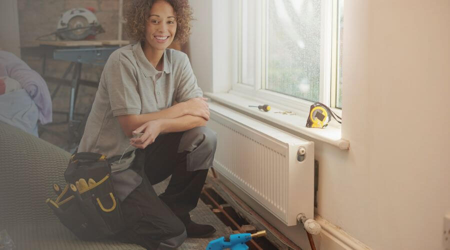 Professional tankless water heater installation in Helena, MT